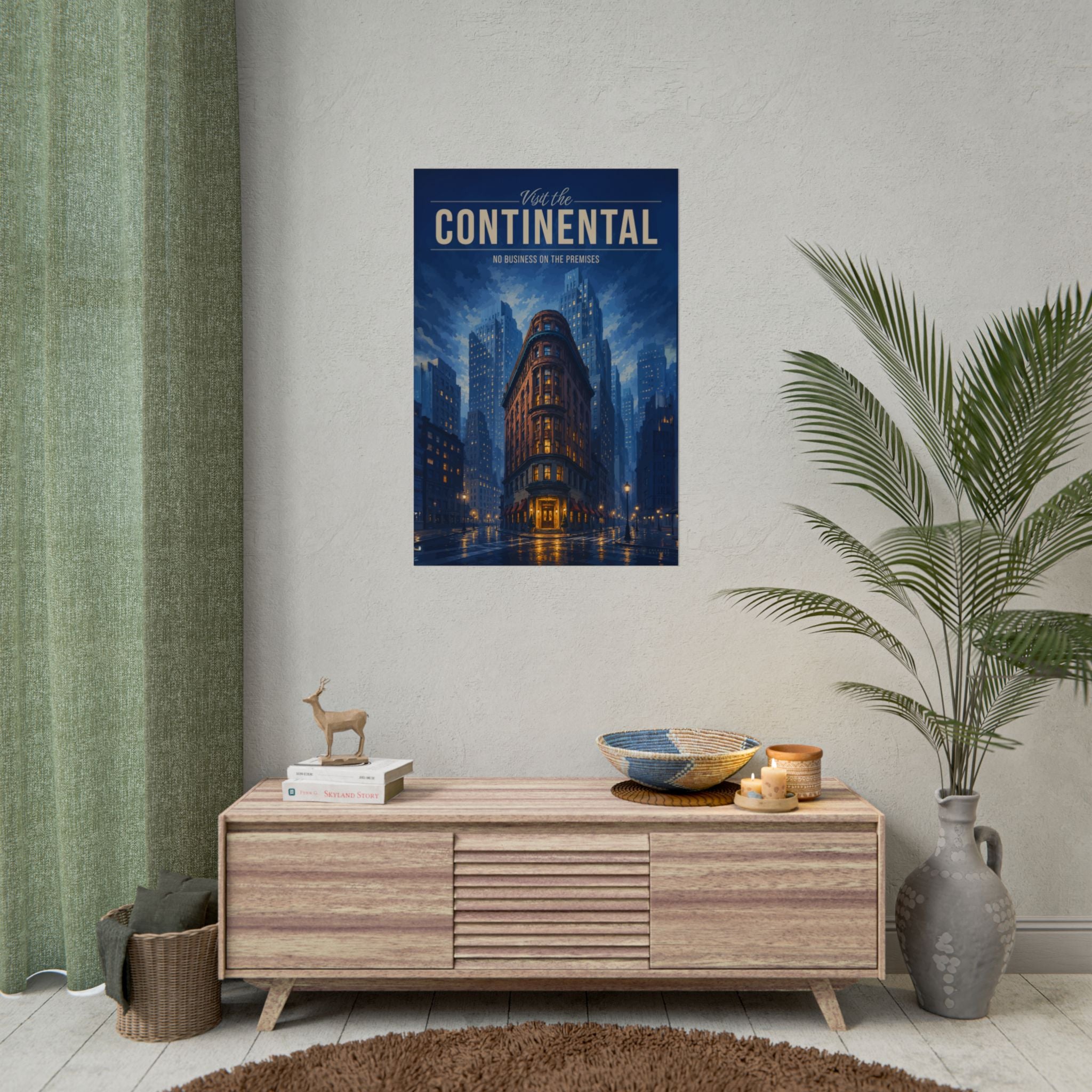 Continental Travel Poster