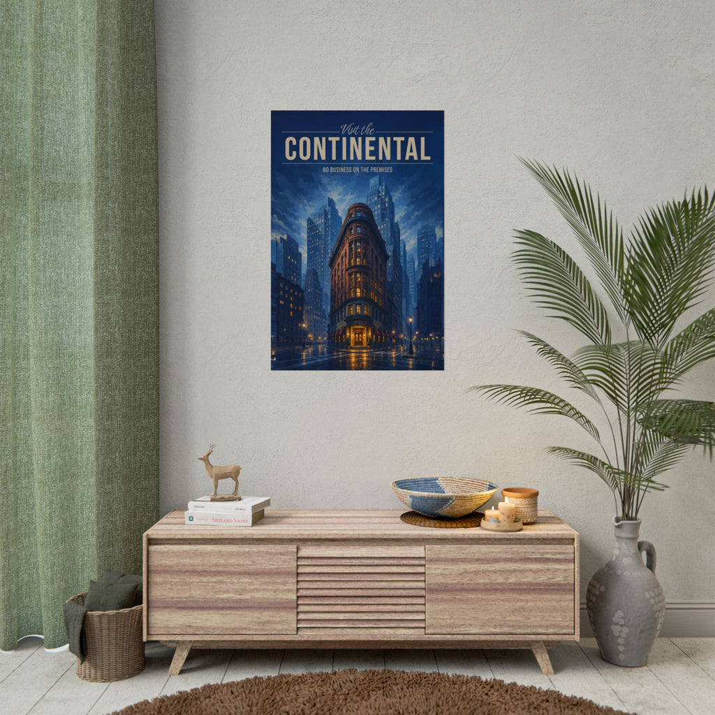 Continental Travel Poster
