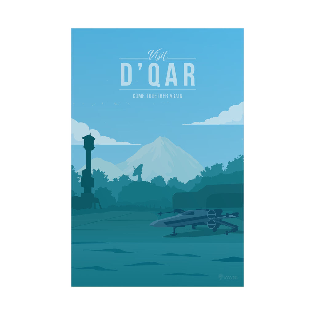 D'Qar Travel Poster