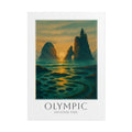 OLYMPIC  * Travel Poster * National Park Wall Art