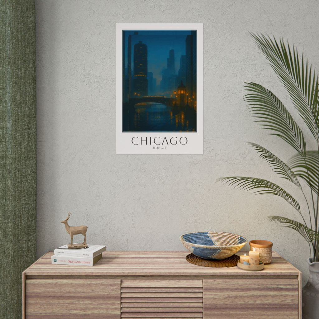 Chicago Travel Poster