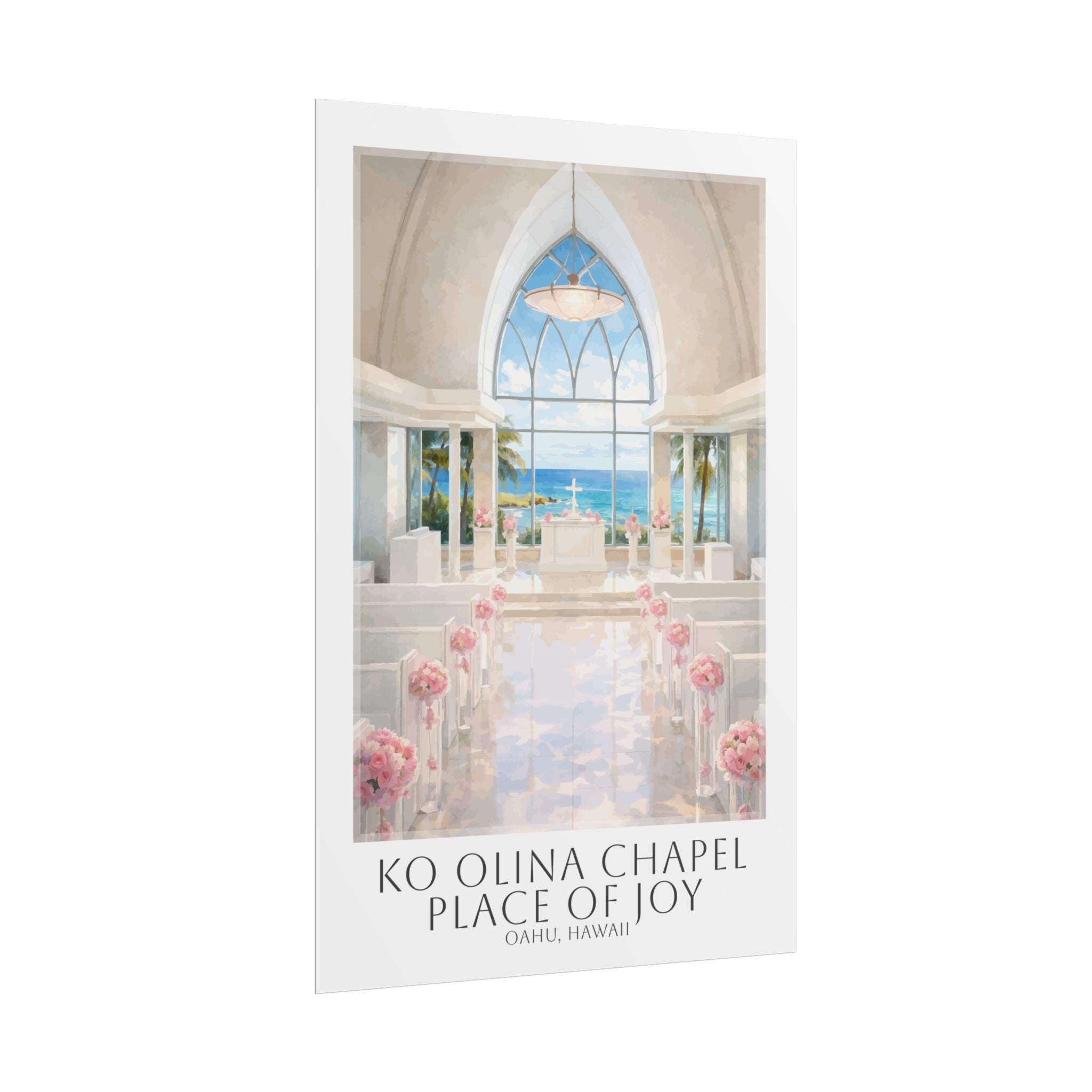 Ko Olina Chapel Travel Poster
