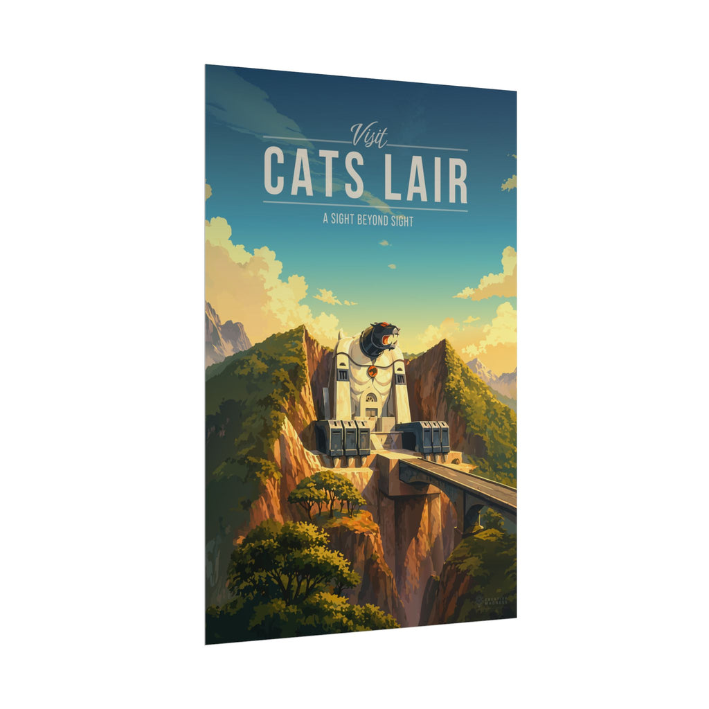 Cat'S Lair Travel Poster