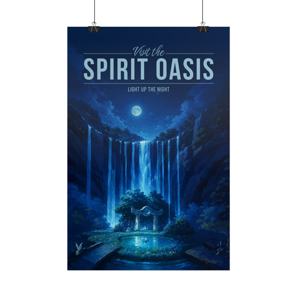 Spirit-Oasis Travel Poster