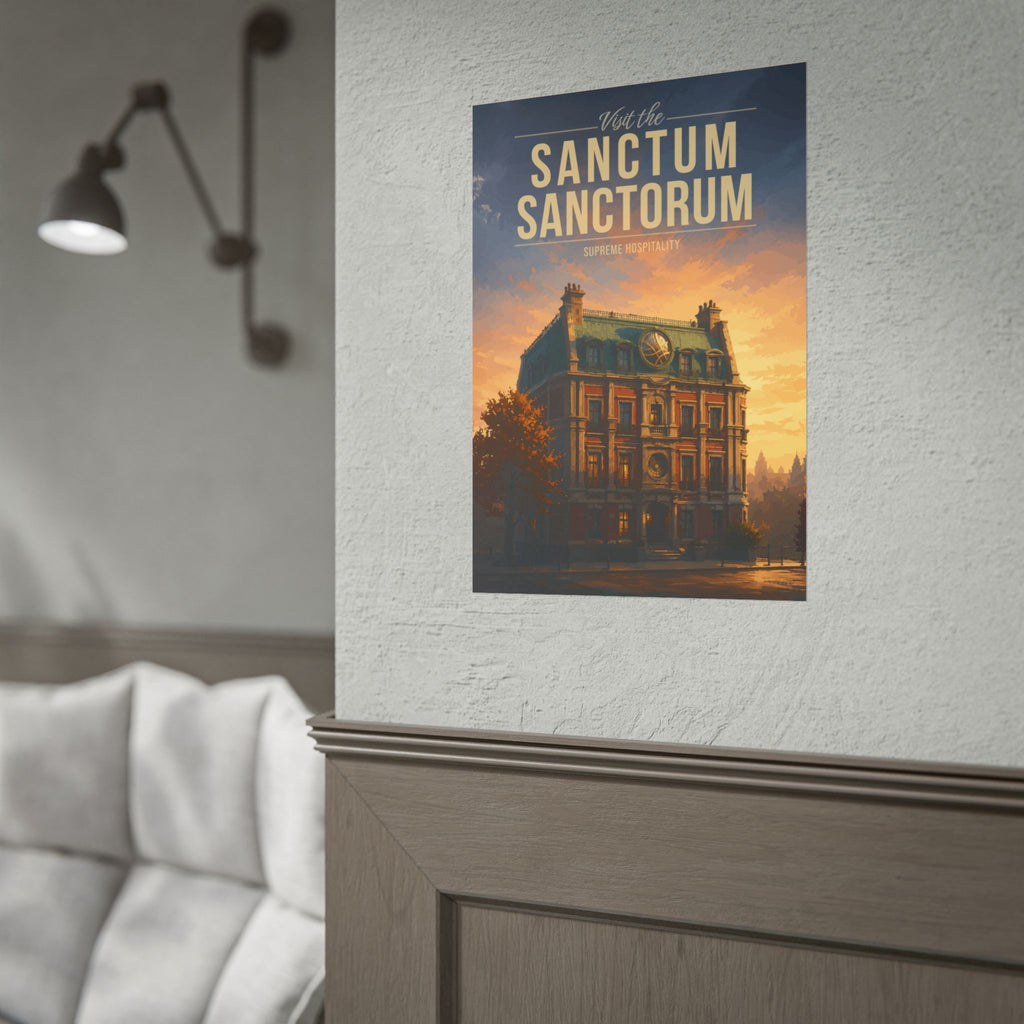 Sanctum Sanctorum Travel Poster