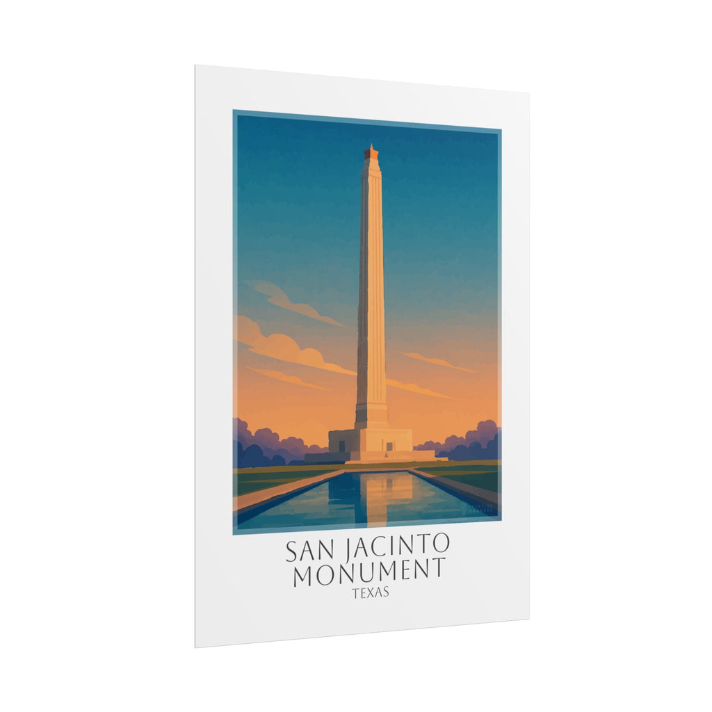 San Jacinto Travel Poster