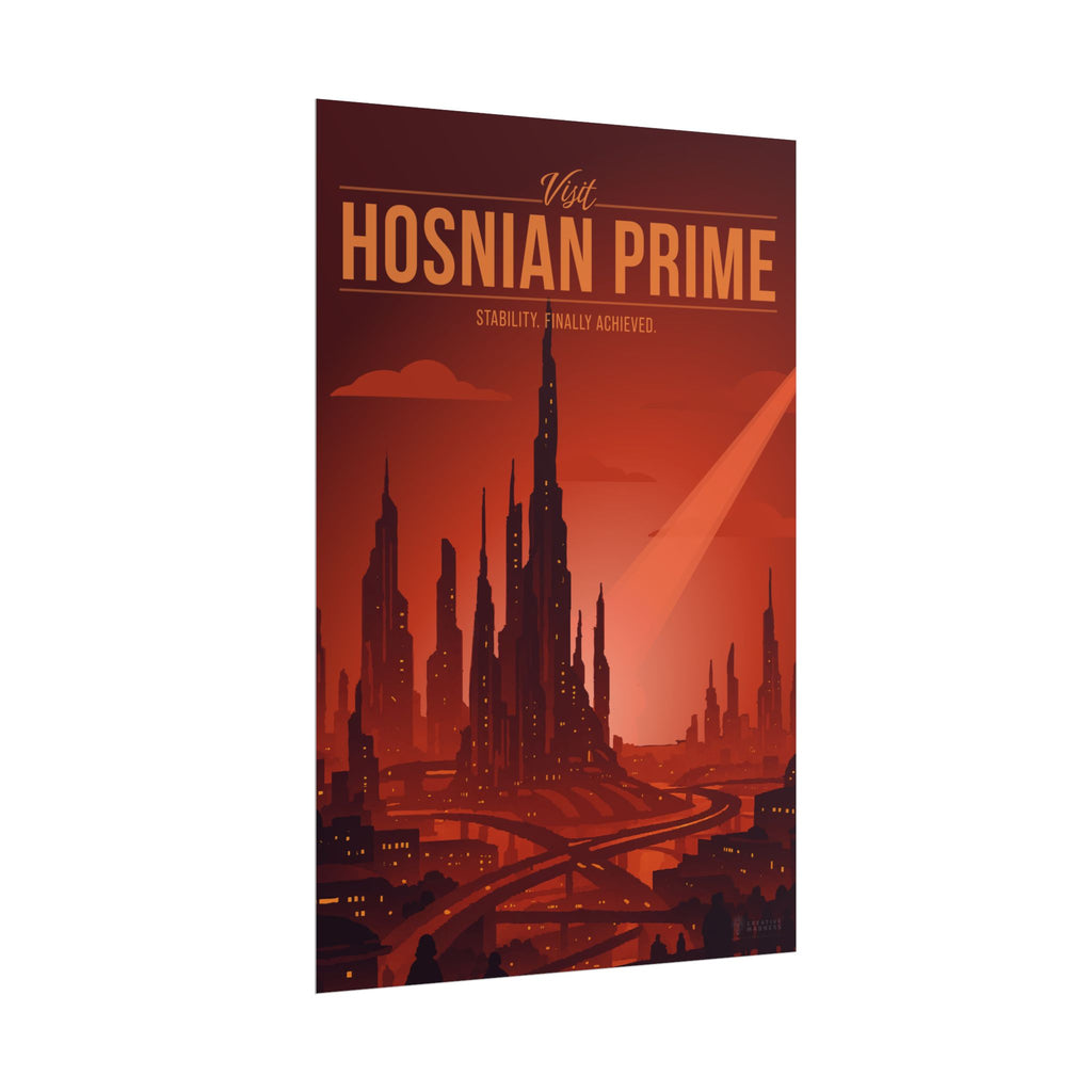 Hosnian Prime Travel Poster
