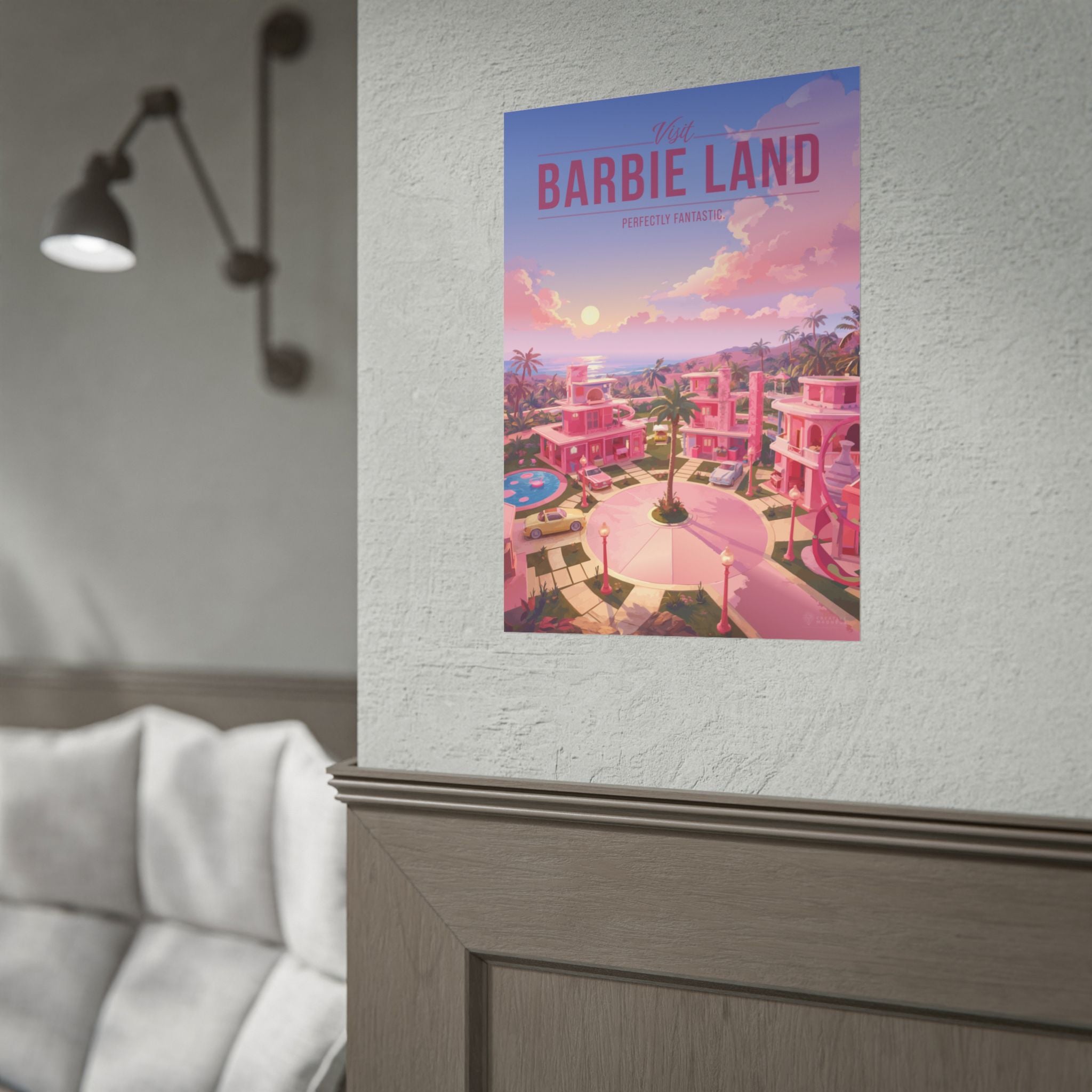 Barbie Land Travel Poster