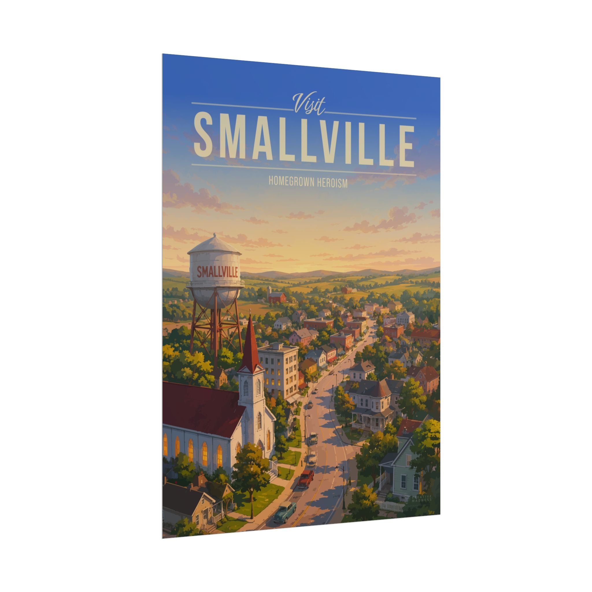 Smallville Travel Poster