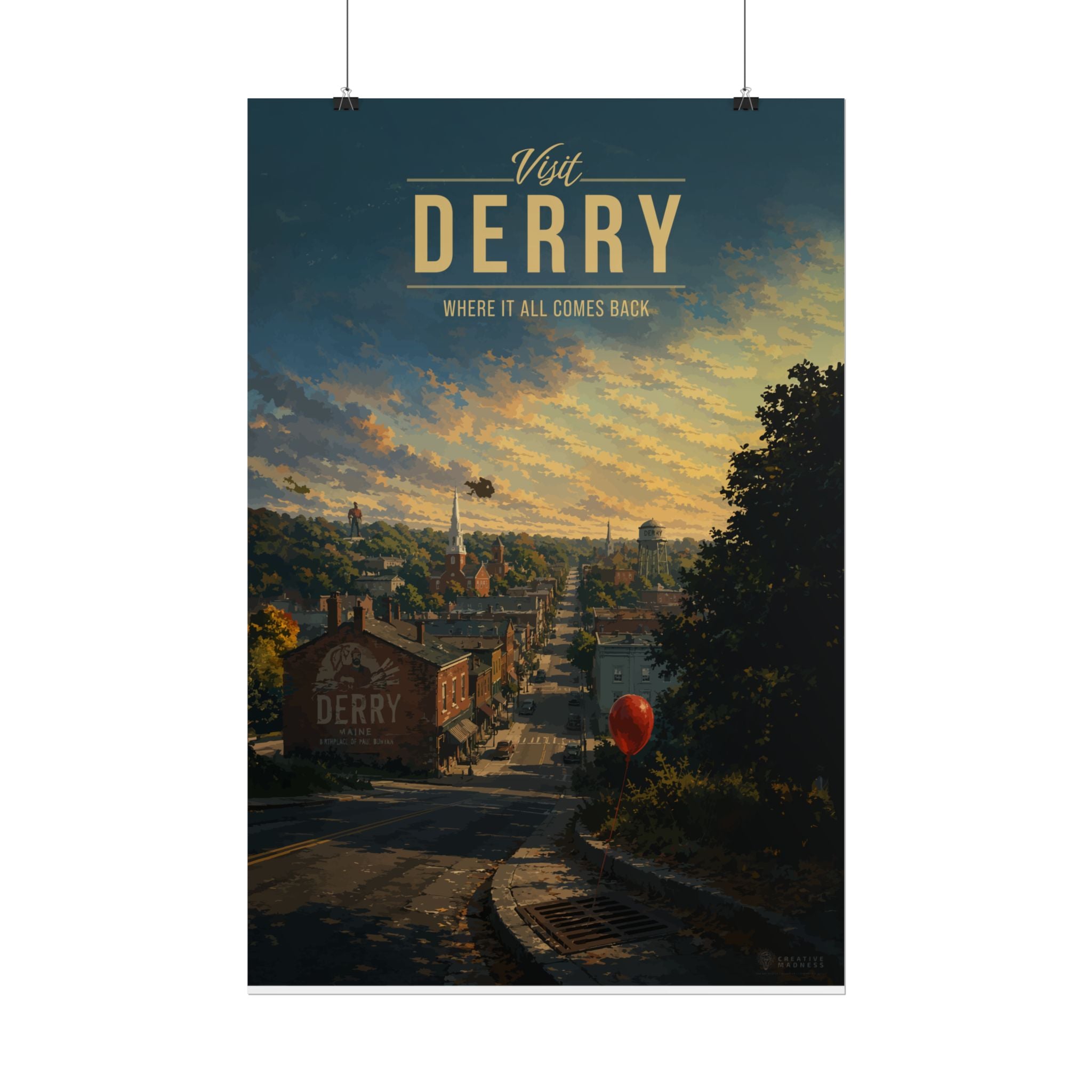Derry Travel Poster