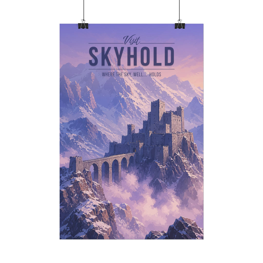 Skyhold Travel Poster