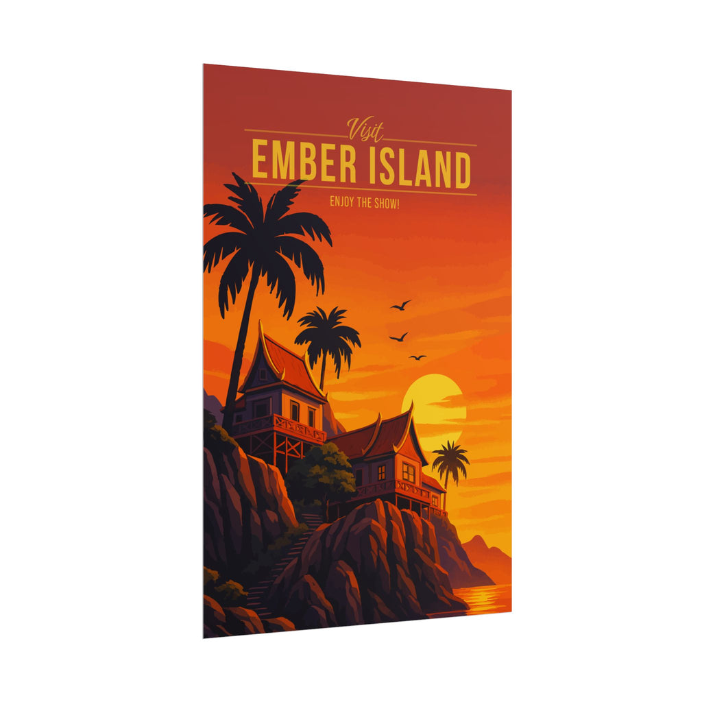Ember Island Travel Poster