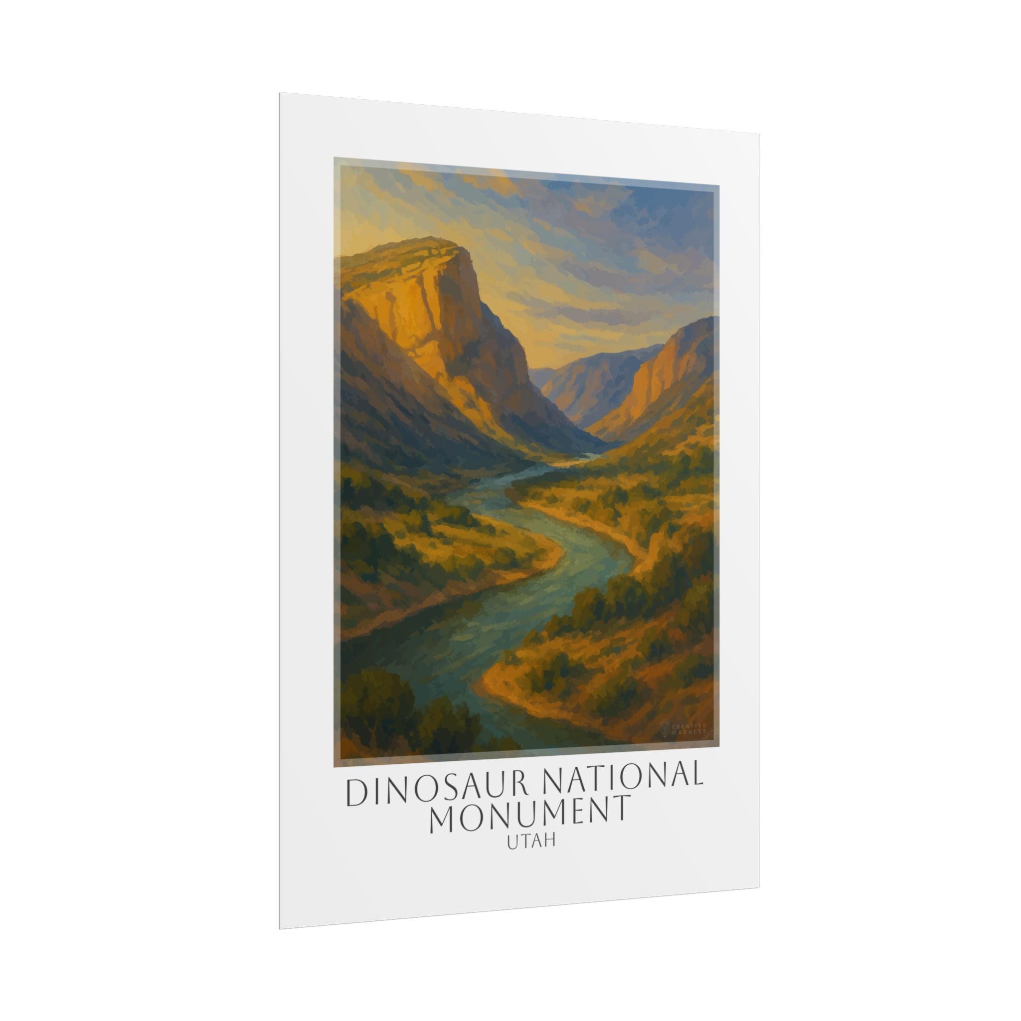 Dinosaur Travel Poster