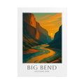 BIG BEND * Travel Poster * National Park Wall Art