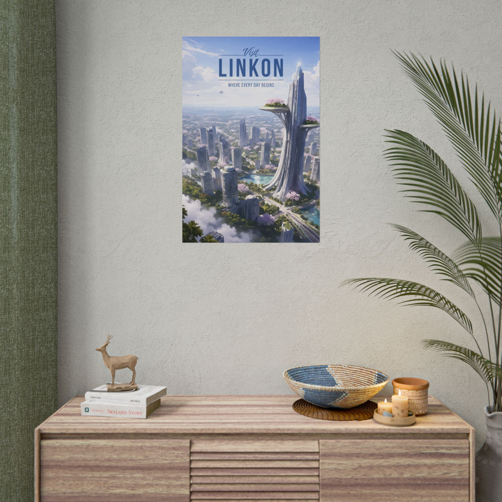 Linkon Travel Poster