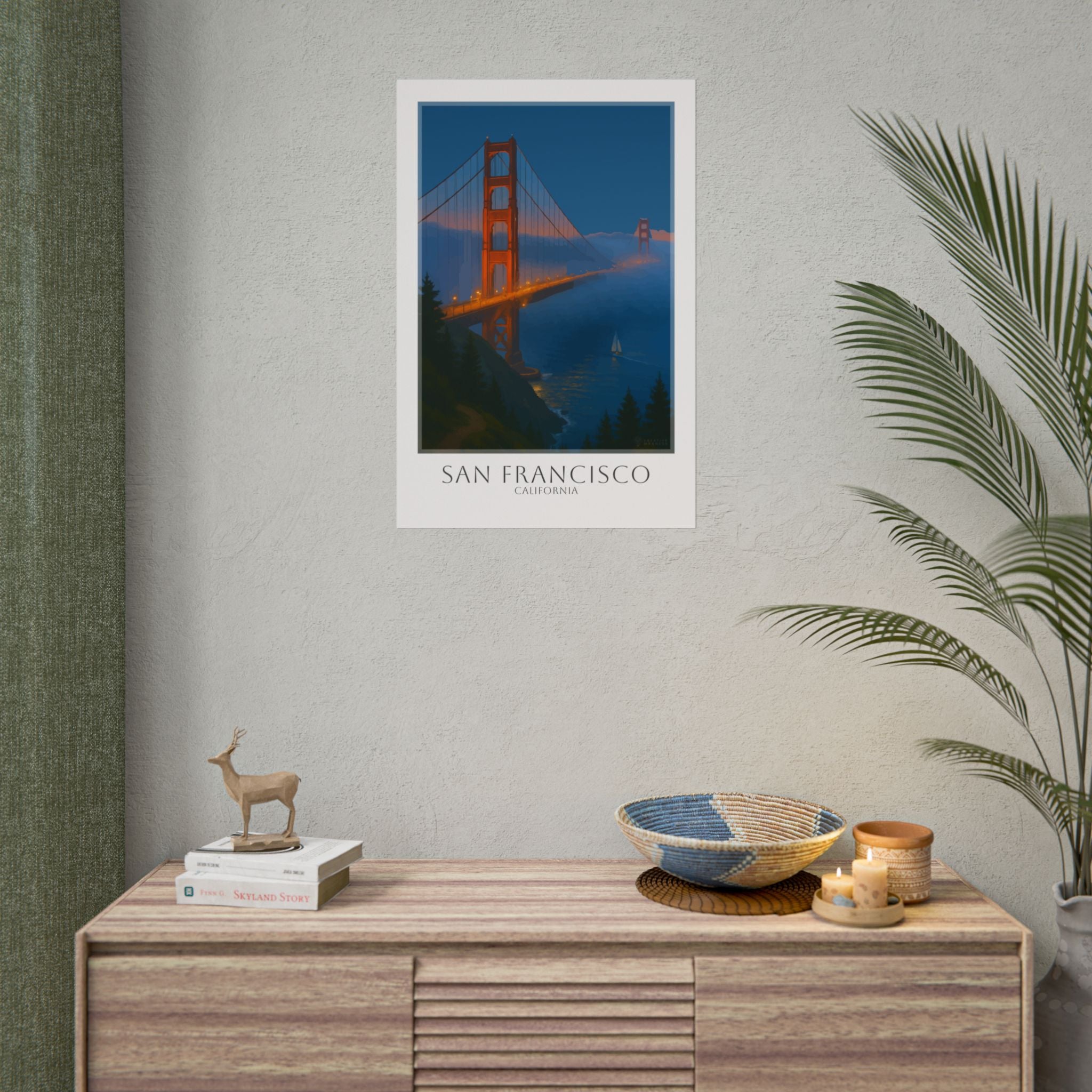 San Francisco Travel Poster