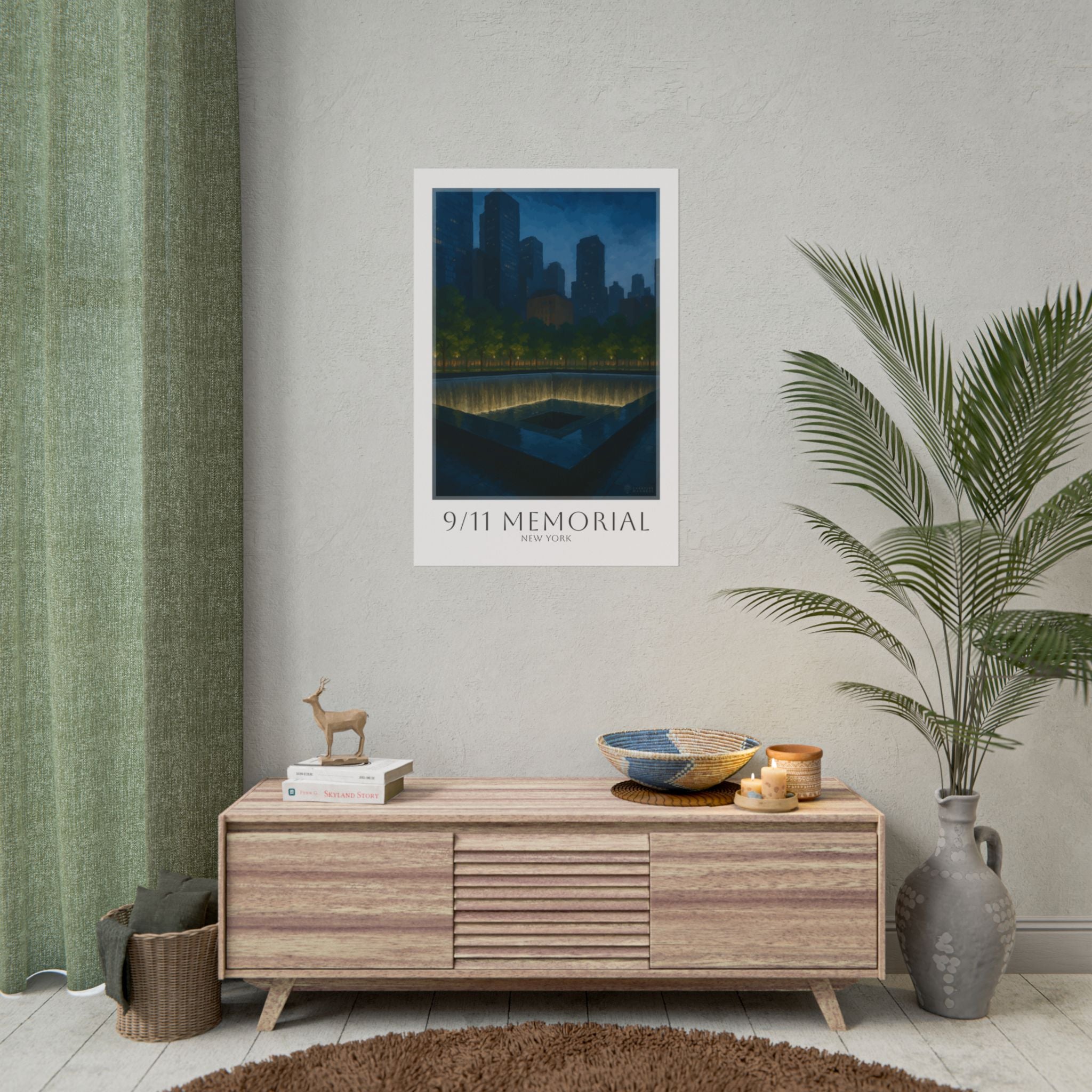 9-11 Memorial Travel Poster