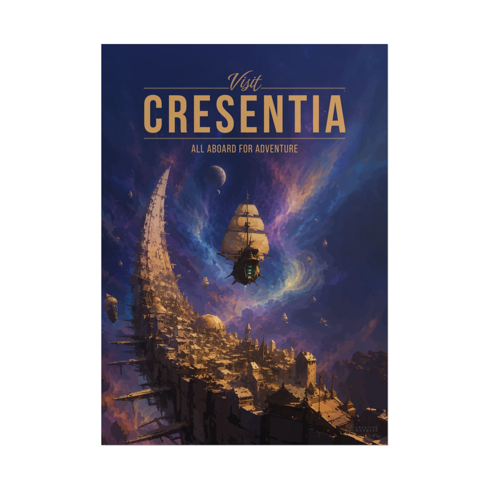 Cresentia Travel Poster