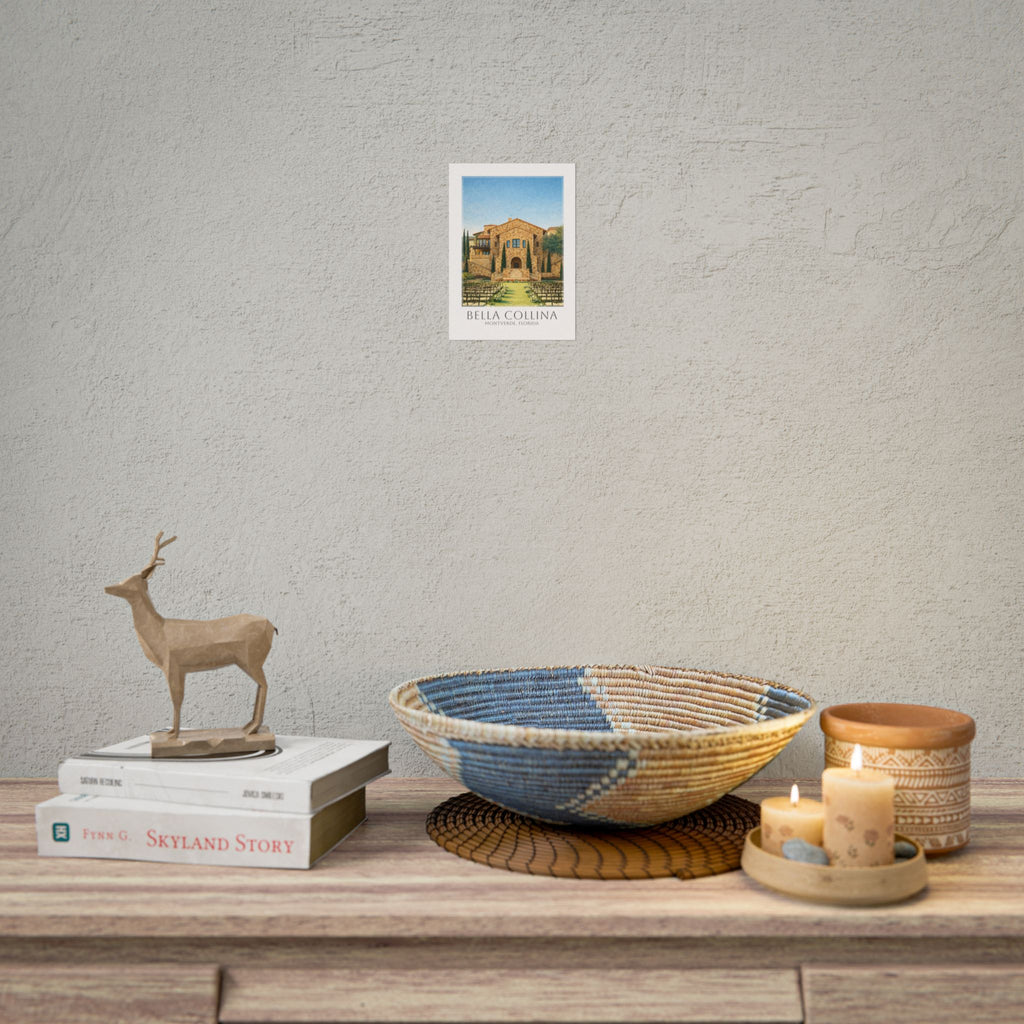 Bella Collina Travel Poster