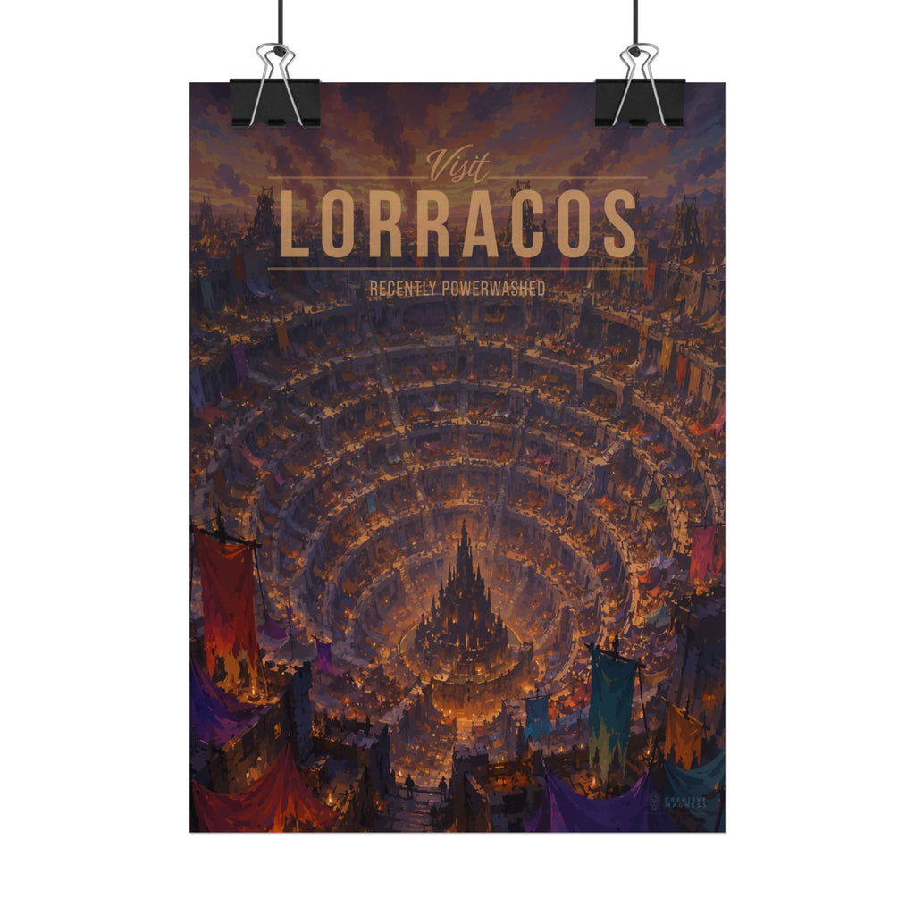 Lorracos Travel Poster