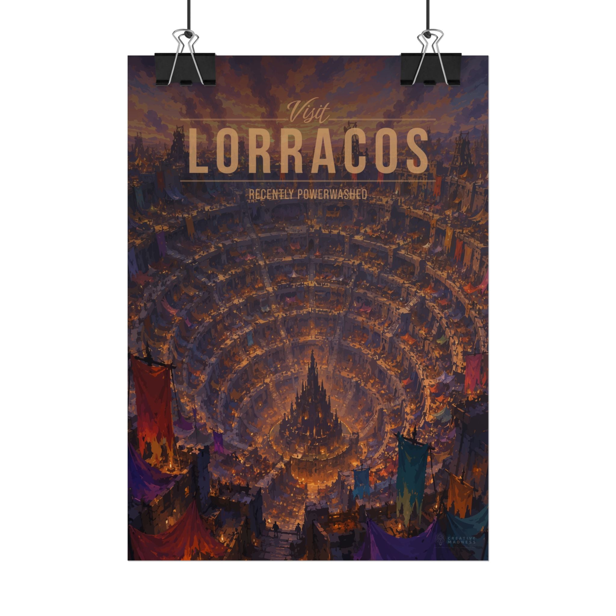 Lorracos Travel Poster