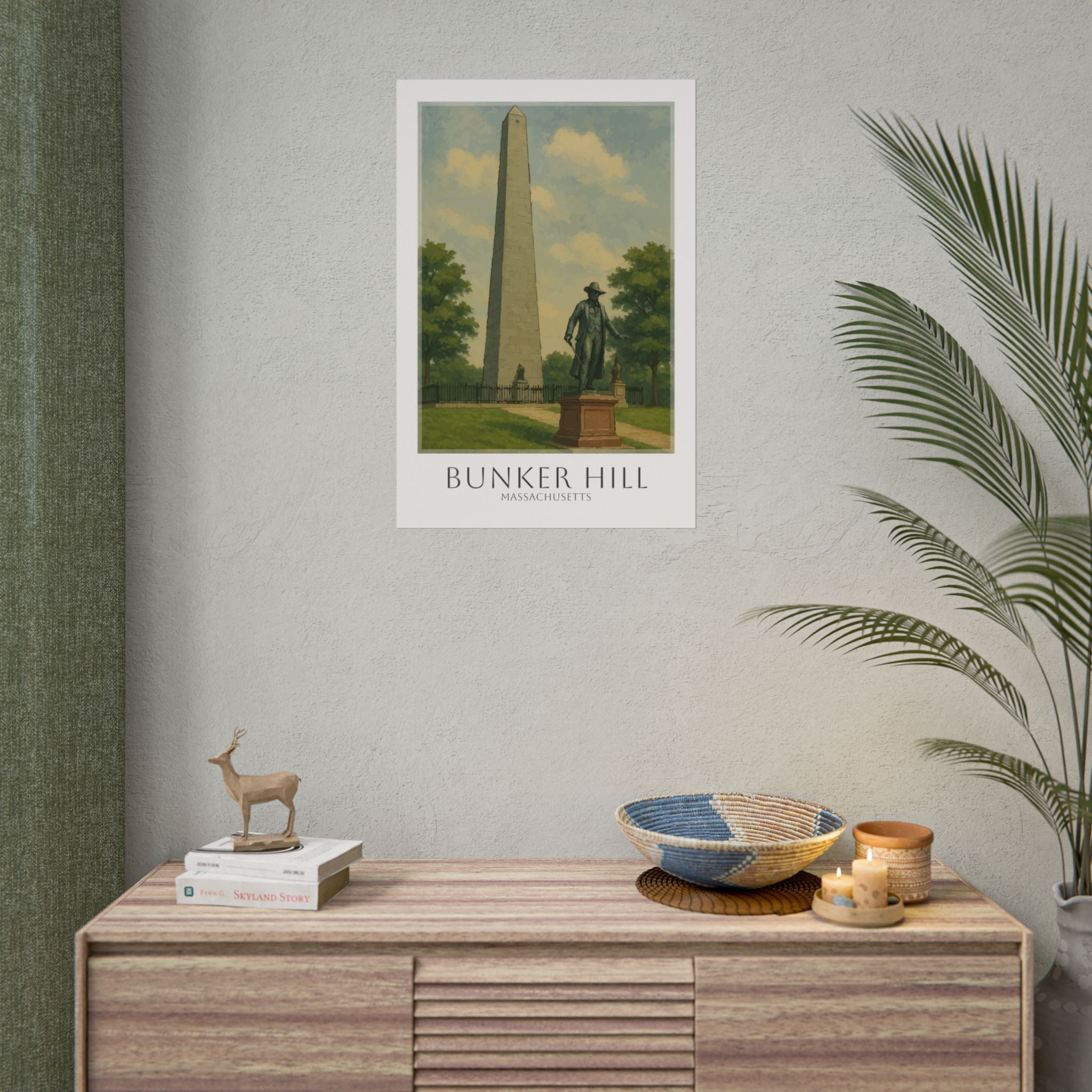 Bunker Hill Travel Poster