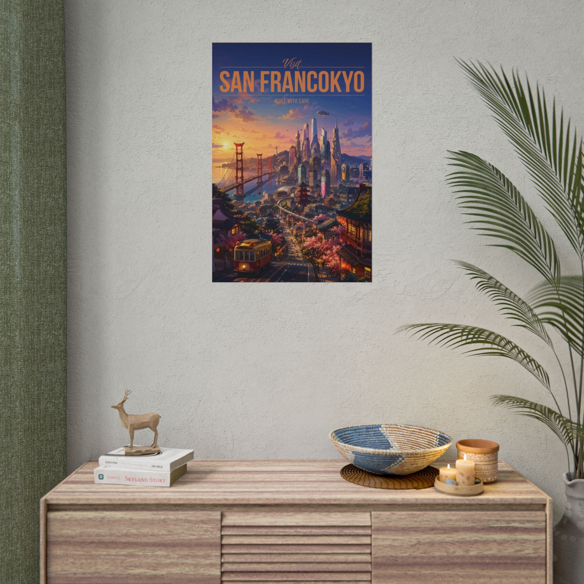 San Francokyo Travel Poster