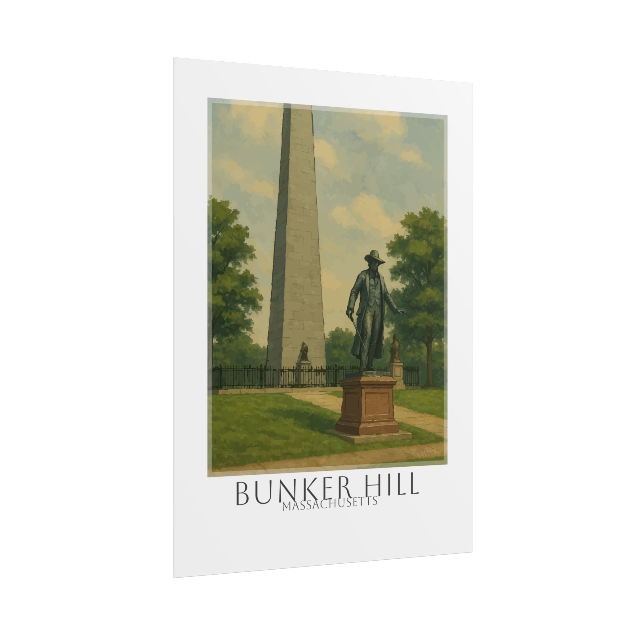 Bunker Hill Travel Poster