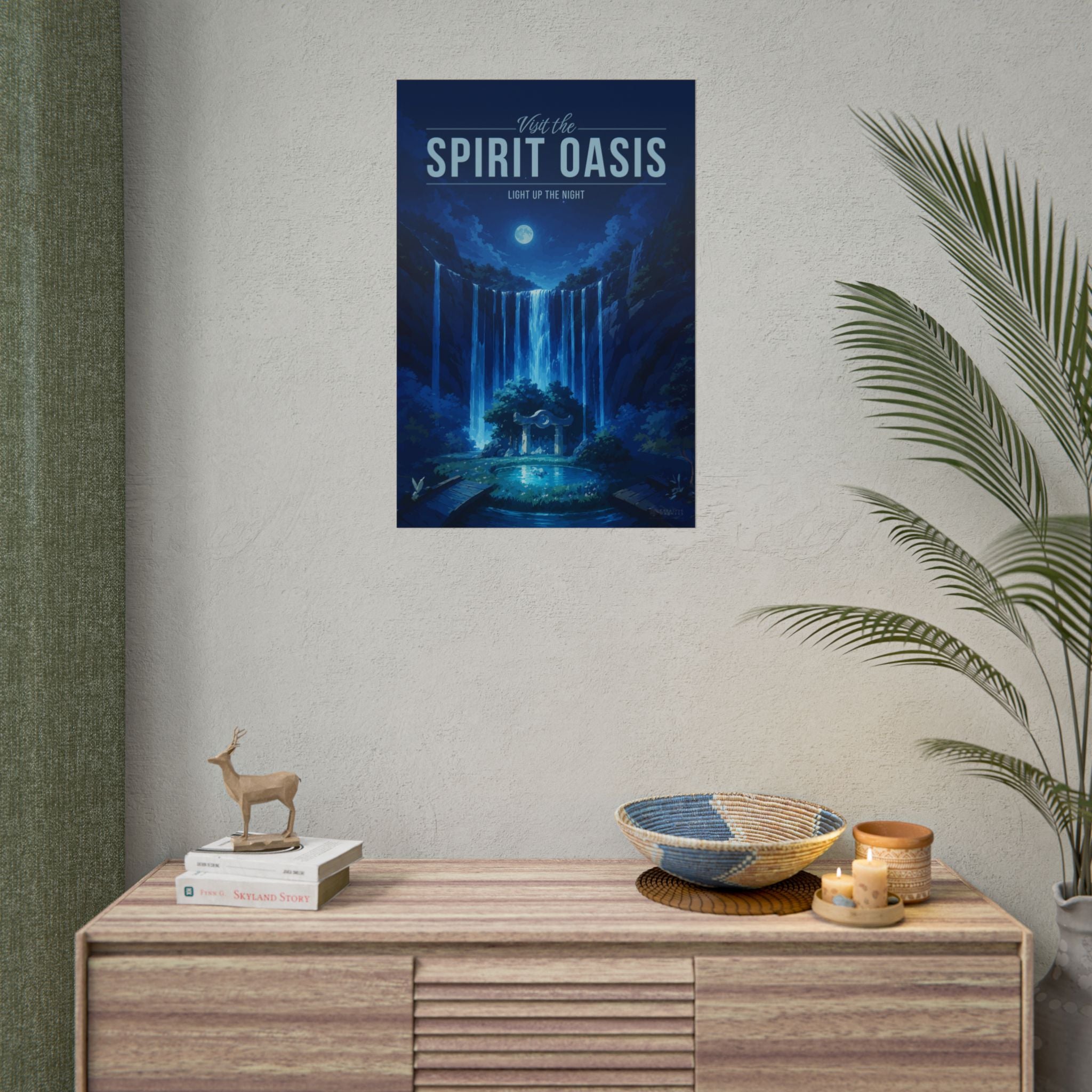 Spirit-Oasis Travel Poster