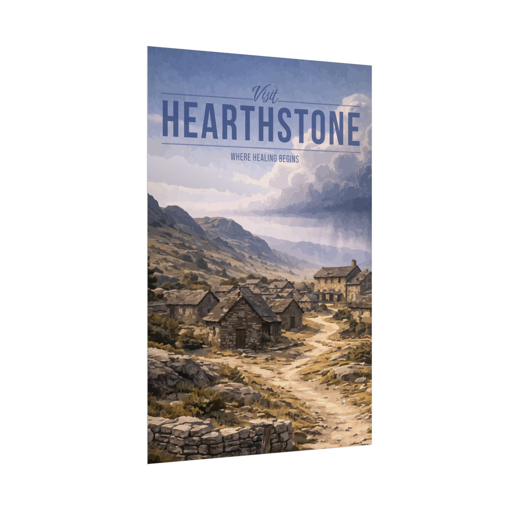 Hearthstone Travel Poster