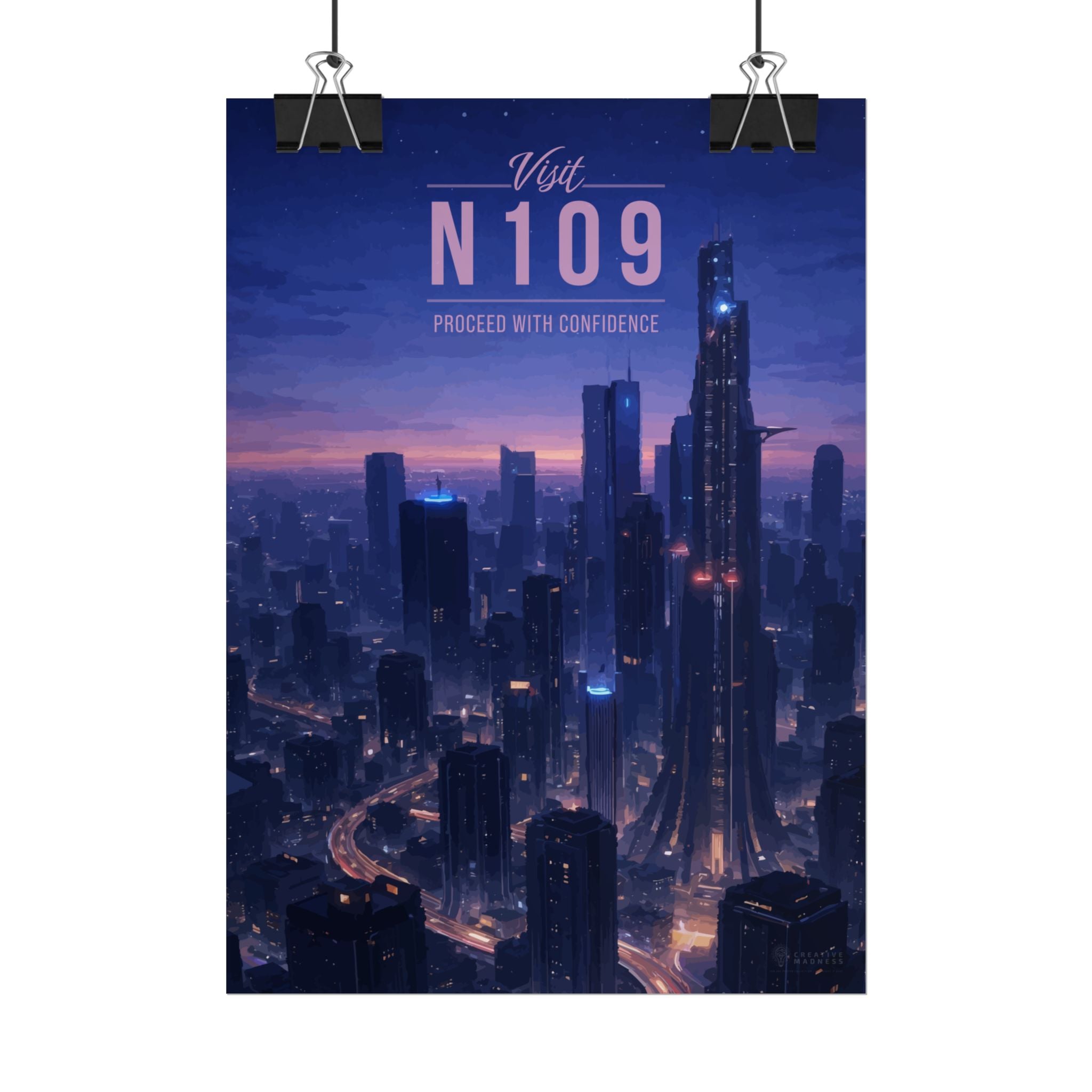 N109 Travel Poster