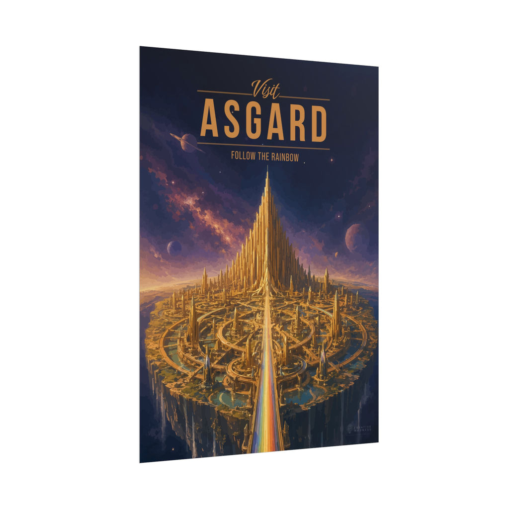 Asgard Travel Poster