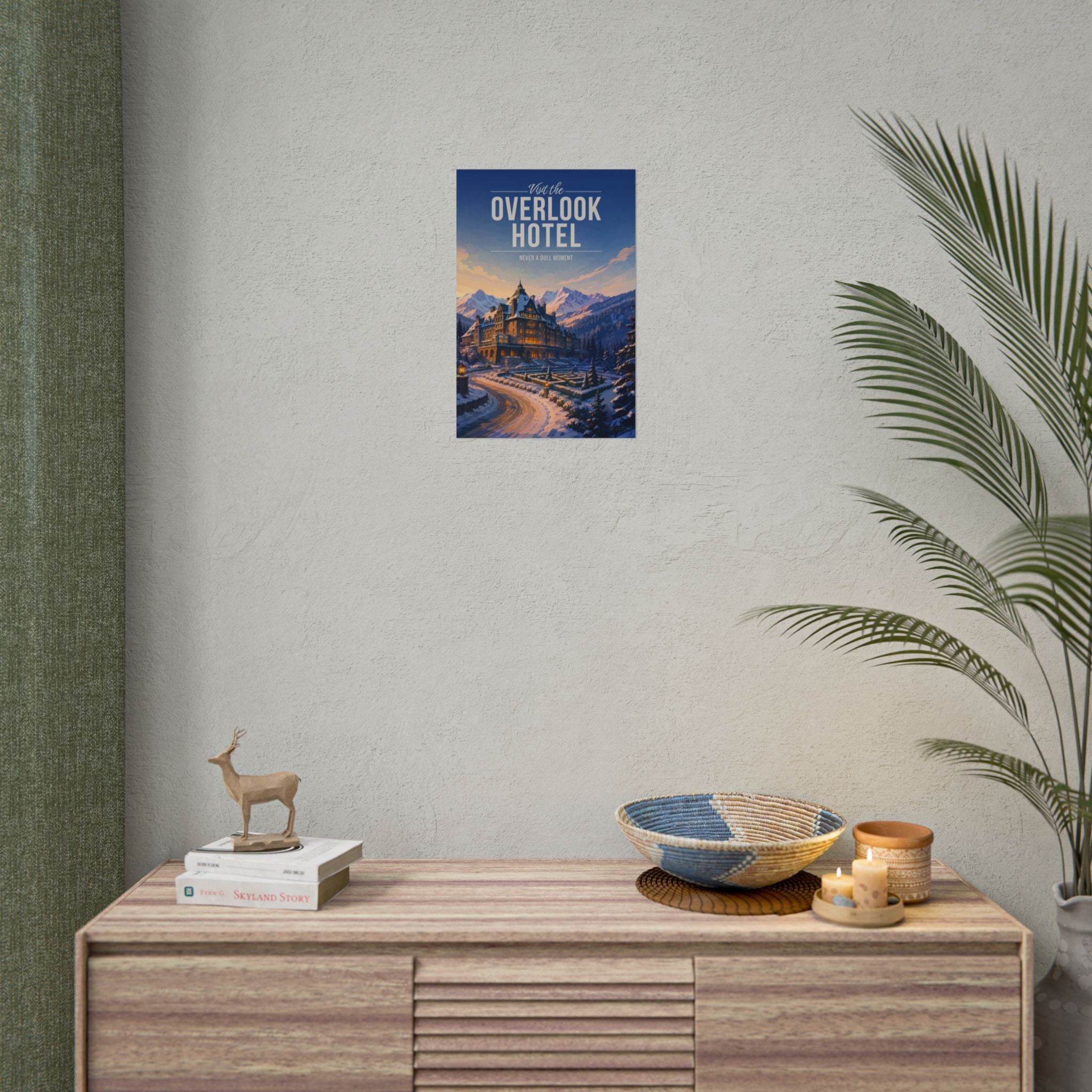Overlook Hotel Travel Poster