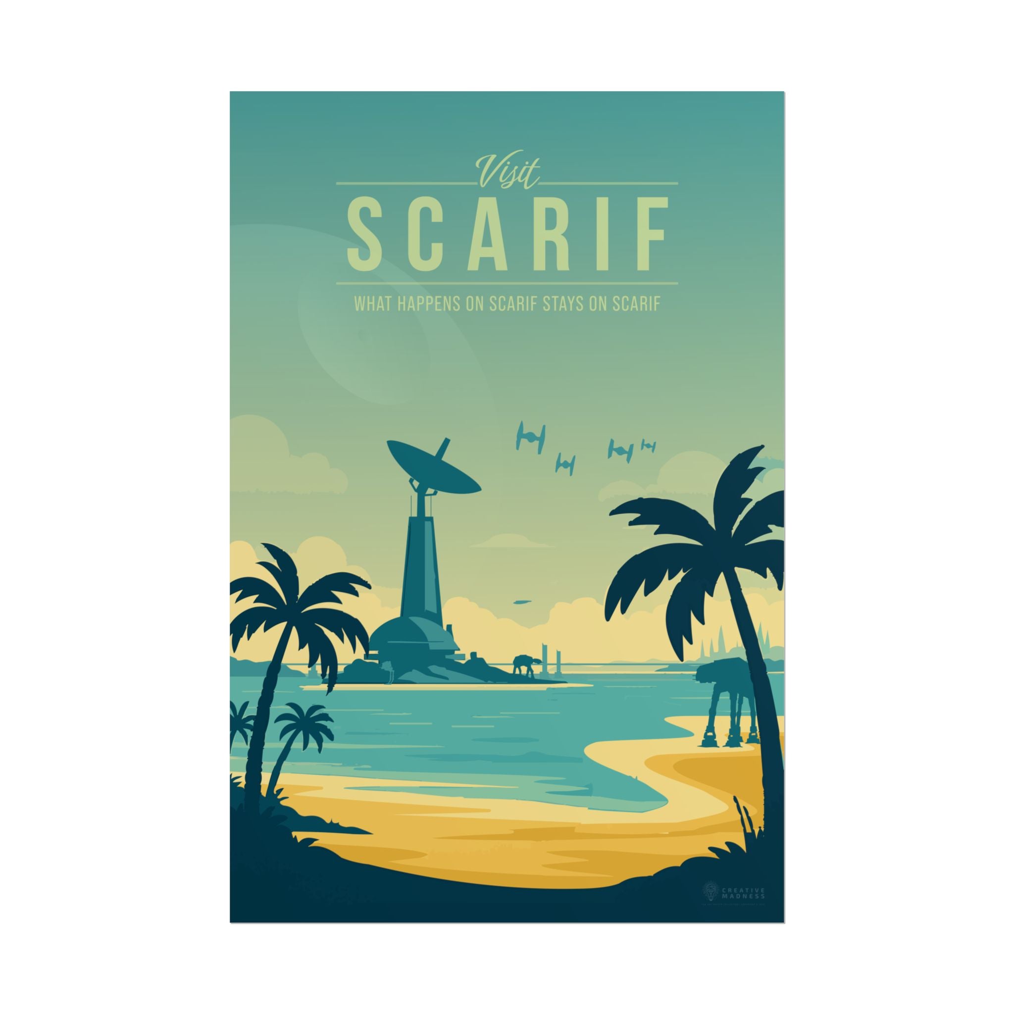 Scarif Travel Poster