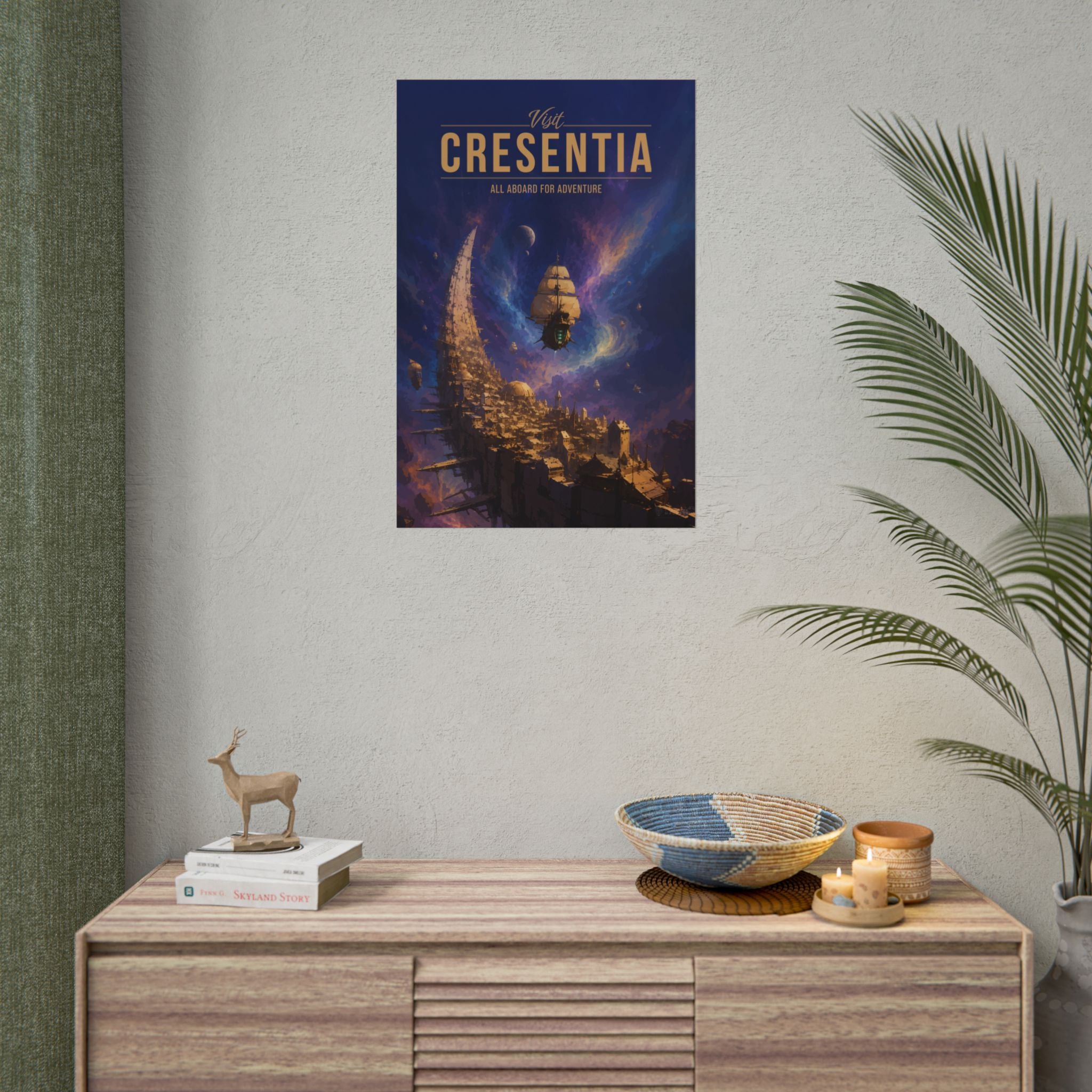 Cresentia Travel Poster