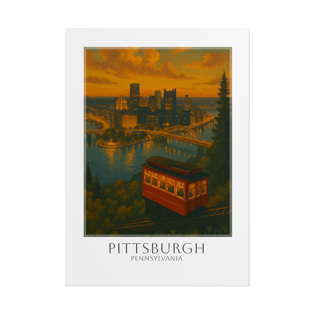 Pittsburgh Travel Poster