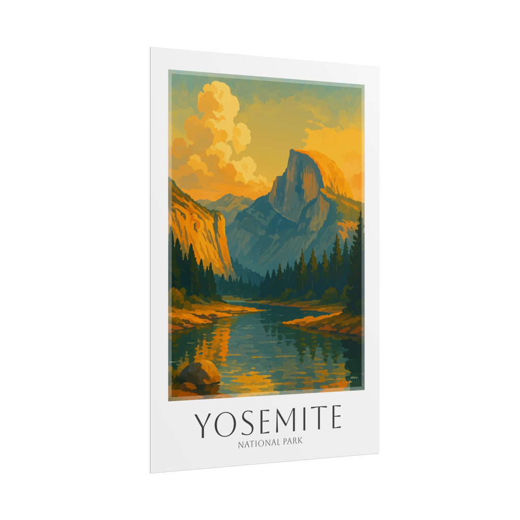 YOSEMITE * Travel Poster * National Park Wall Art