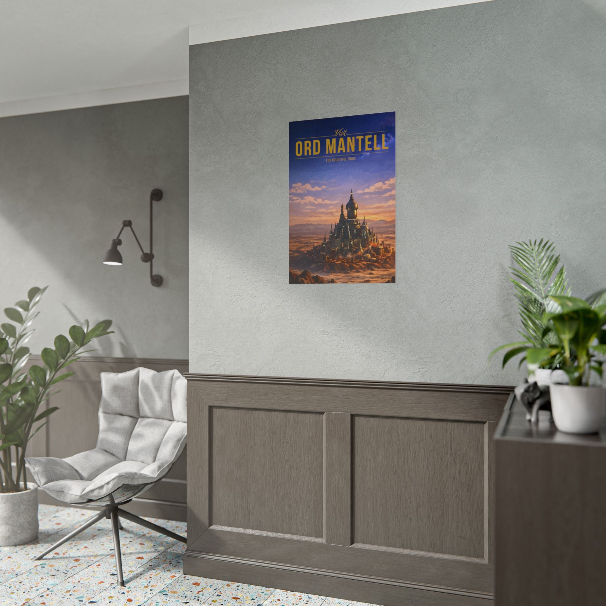 Ord Mantell Travel Poster