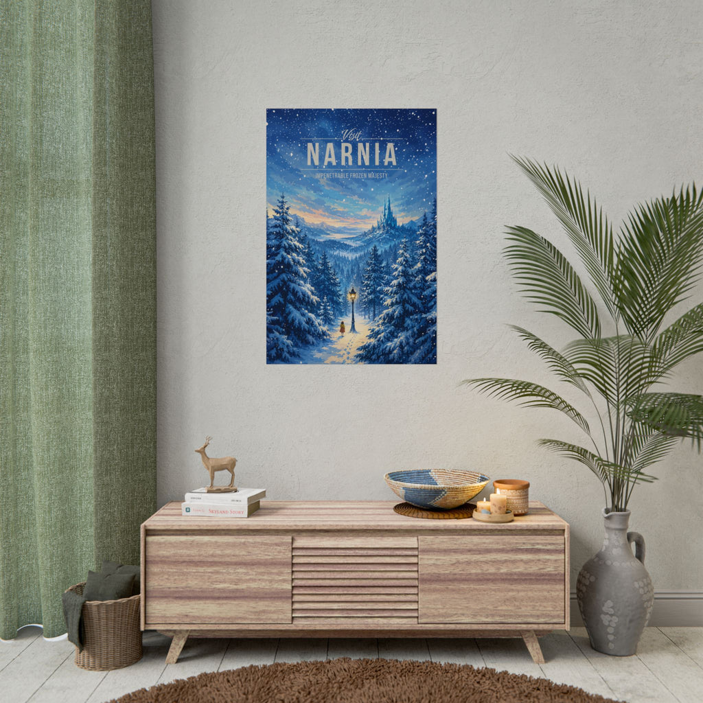 Narnia Travel Poster