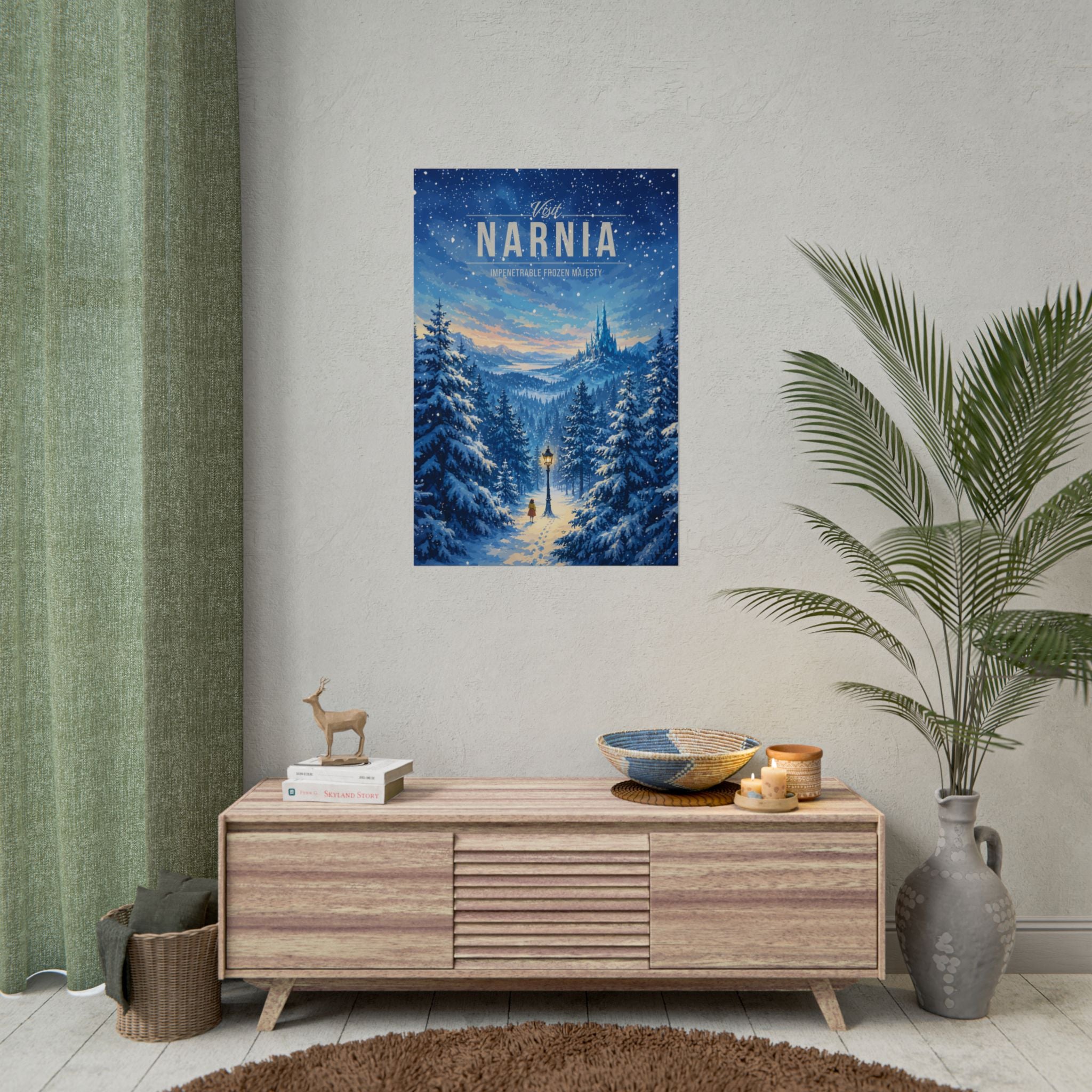 Narnia Travel Poster