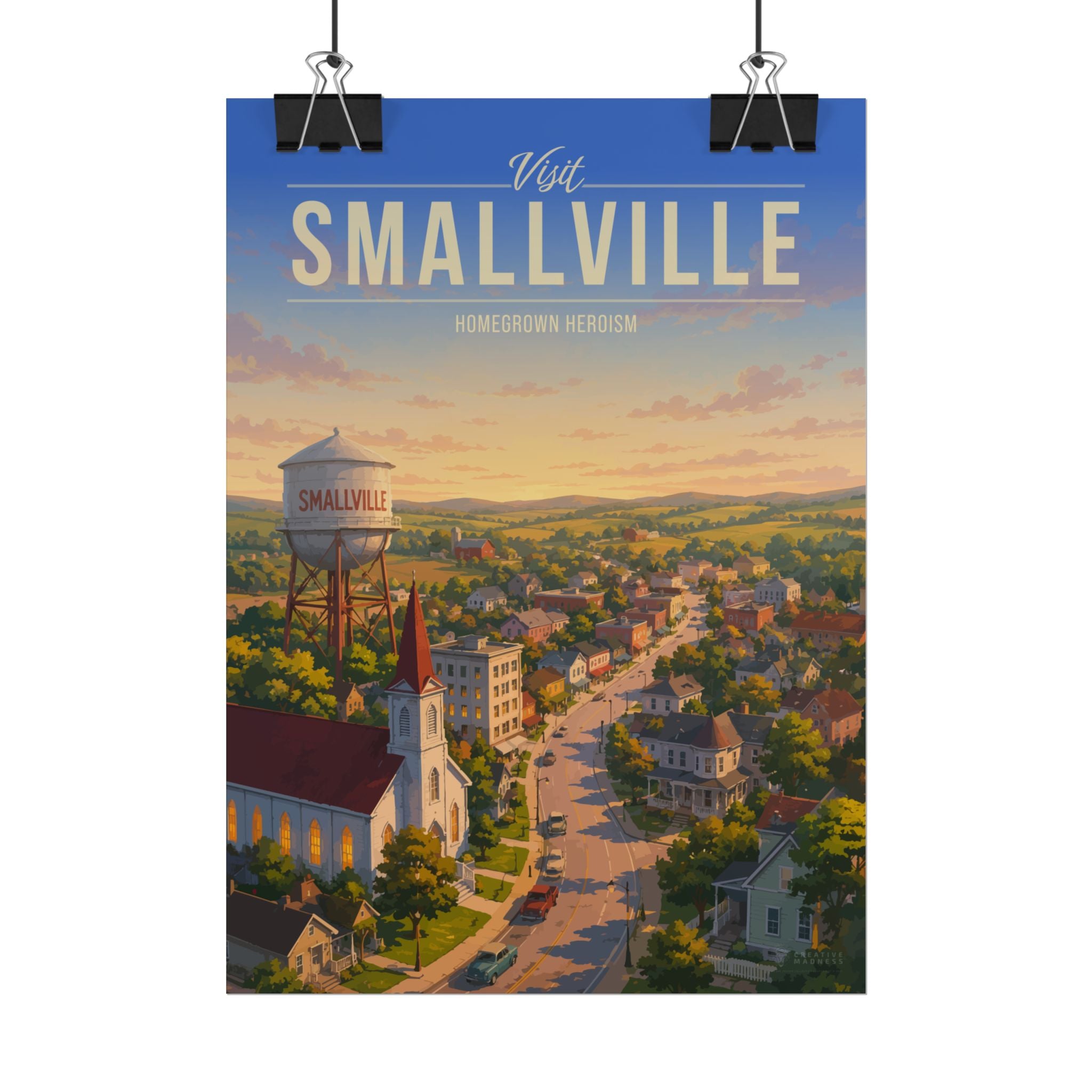 Smallville Travel Poster