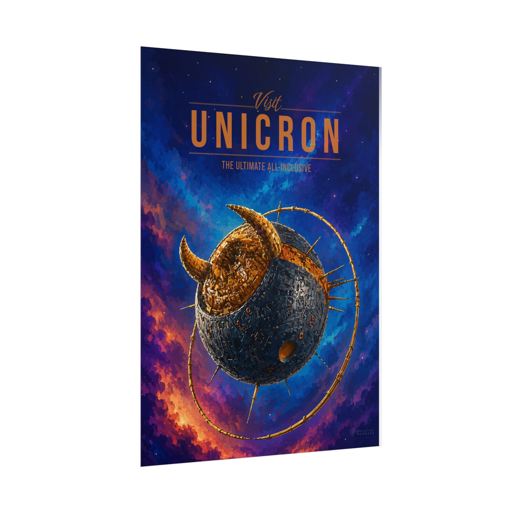 Unicron Travel Poster