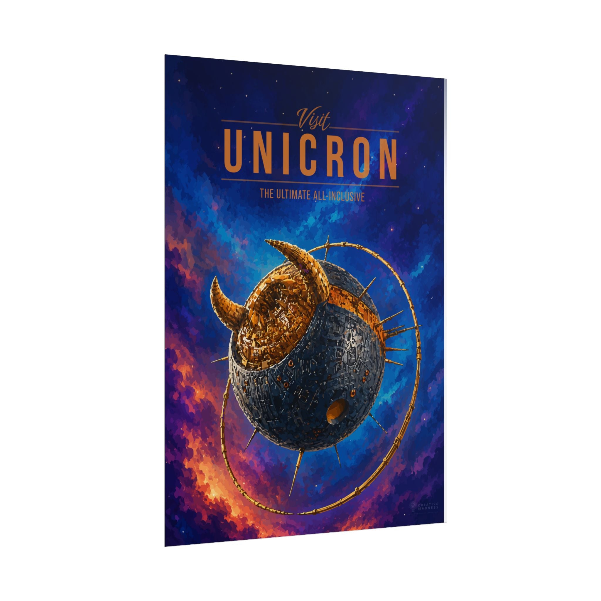 Unicron Travel Poster