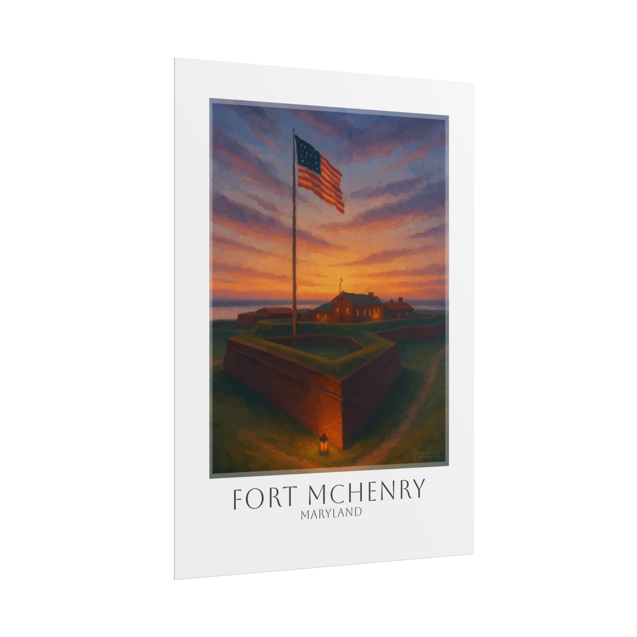 Fort Mchenry Travel Poster