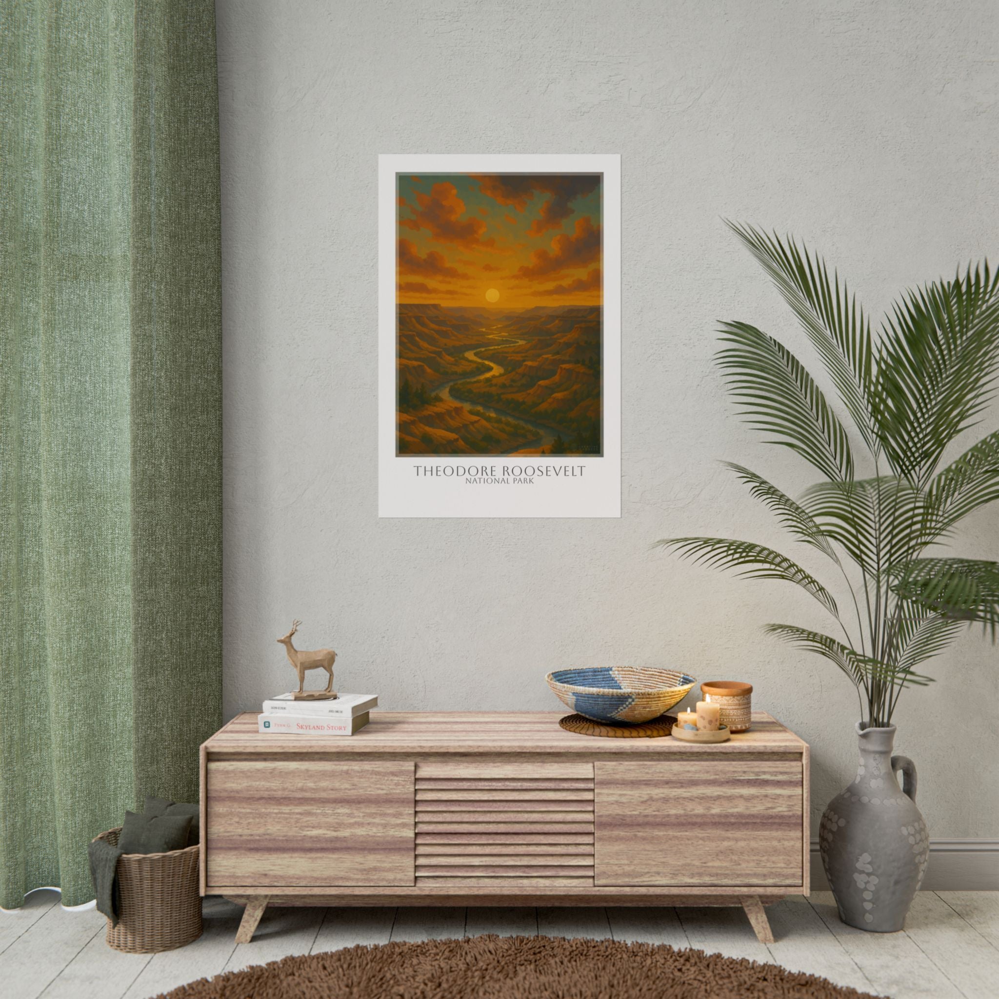 THEODORE ROOSEVELT  * Travel Poster * National Park Wall Art