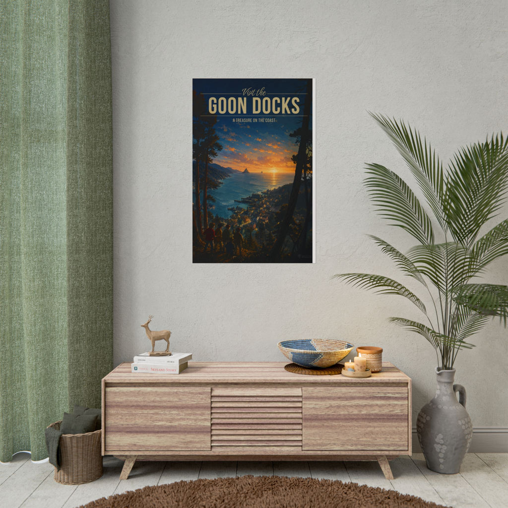 Goon Docks Travel Poster