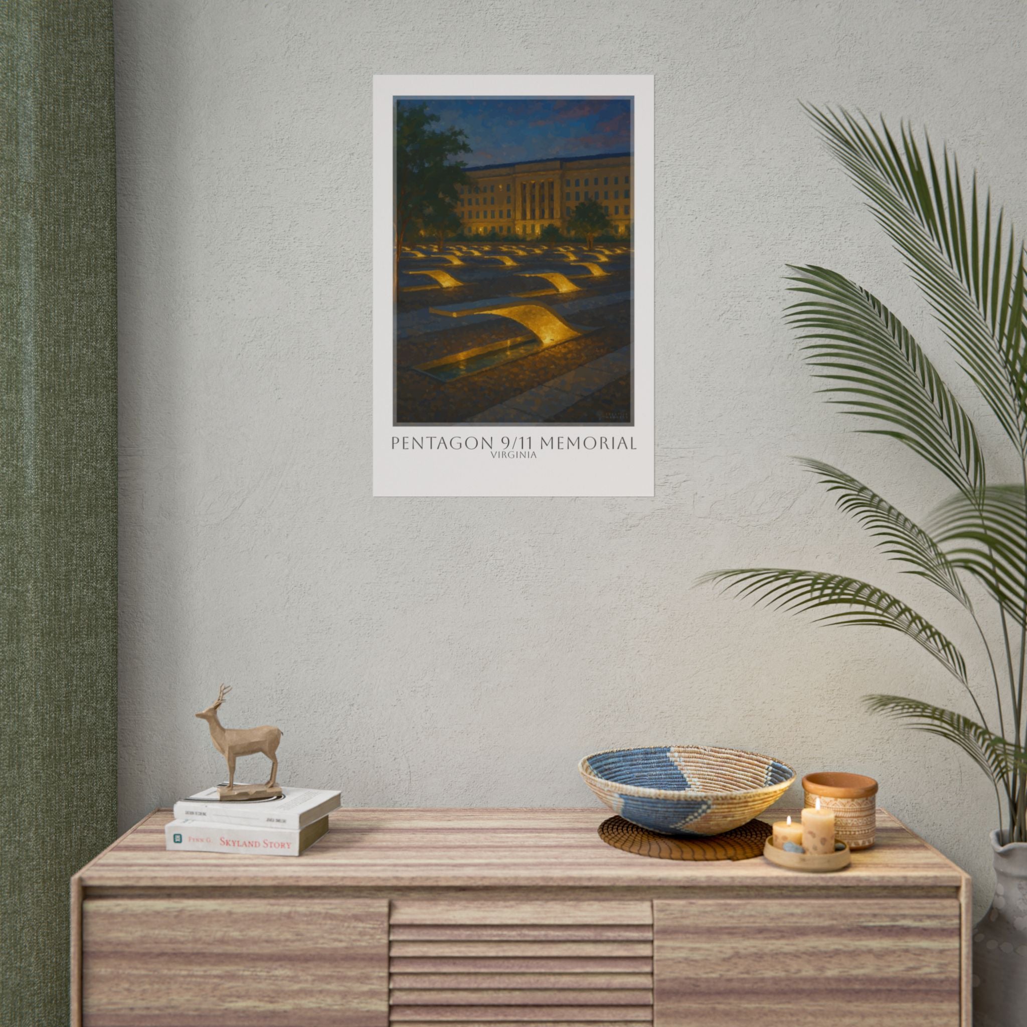 Pentagon 9-11 Memorial Travel Poster