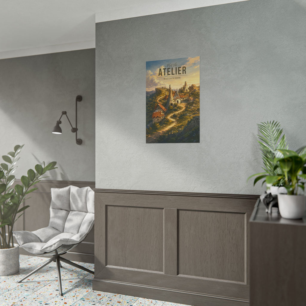 Atelier Travel Poster