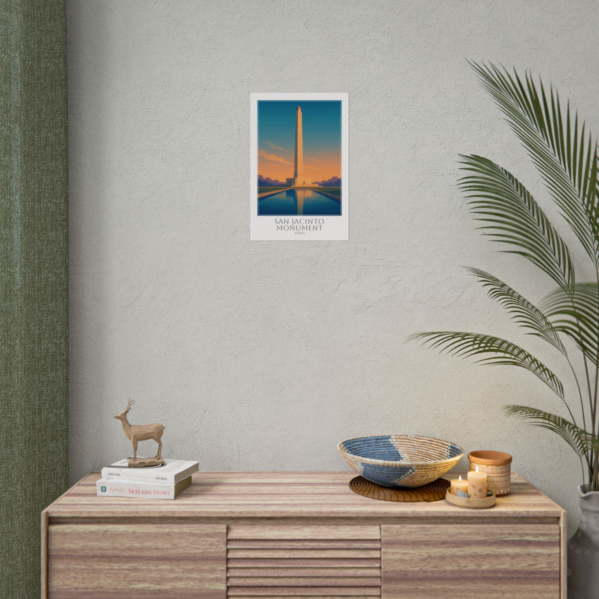 San Jacinto Travel Poster