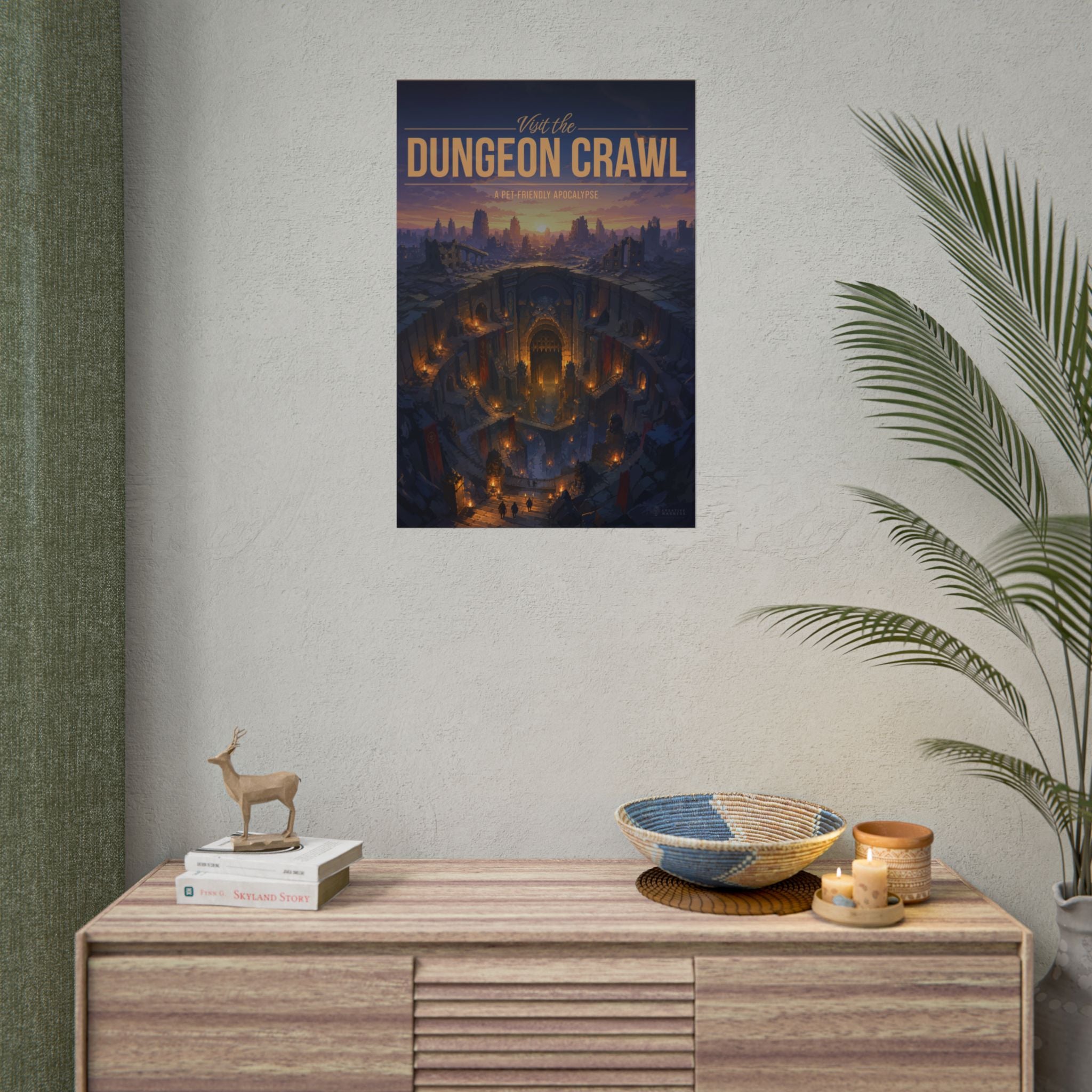 Dungeon Crawl Travel Poster